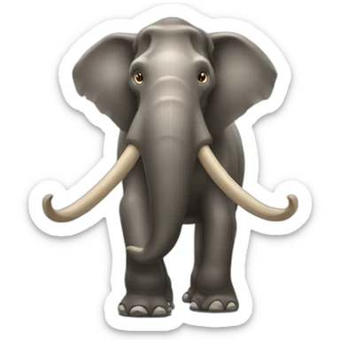 ice age mamouth sticker