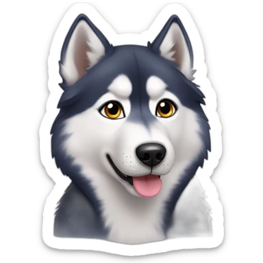 Husky Siberiano sticker