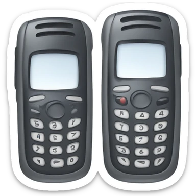 a flip phone sticker