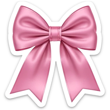 Cute girly bows sticker