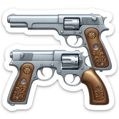 Pistolas  sticker