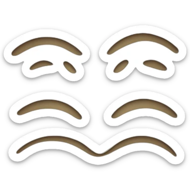 a face half laughing and half crying sticker