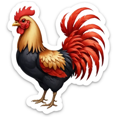 a cock sticker