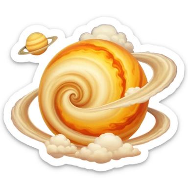Venus planet sticker