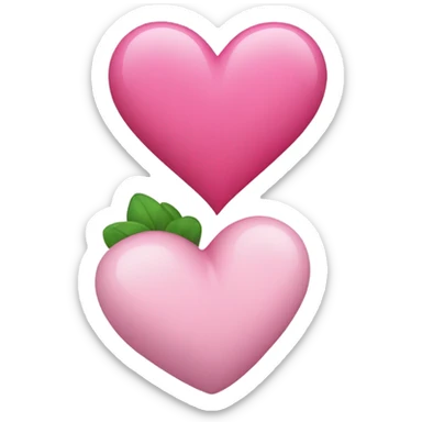 corazón rosado con vendas blancas  sticker