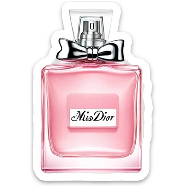 Miss dior perfume sticker