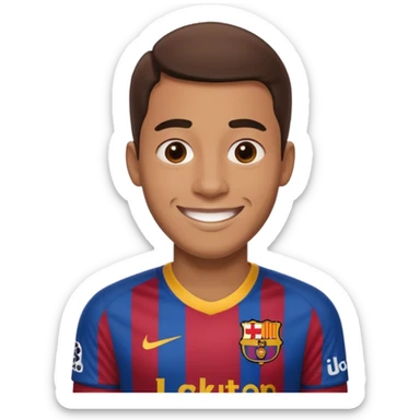 barcelona fc sticker