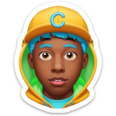 create tyler the creators chromakopia character sticker
