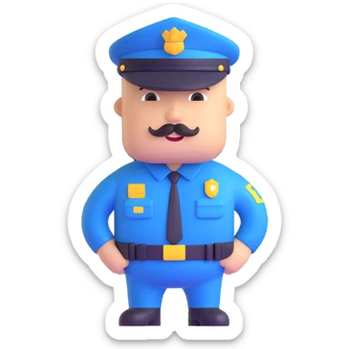 policeman sticker