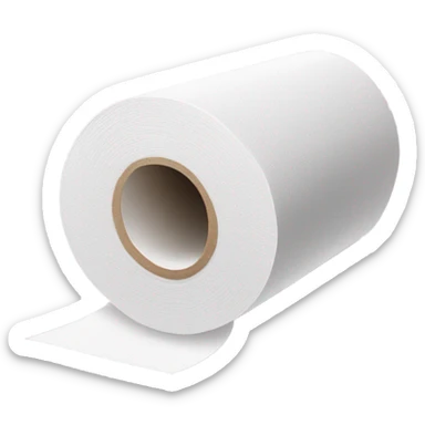 paper towel roll sticker