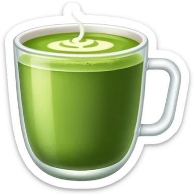 Matcha sticker