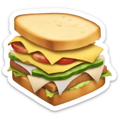mexican sandwich  sticker