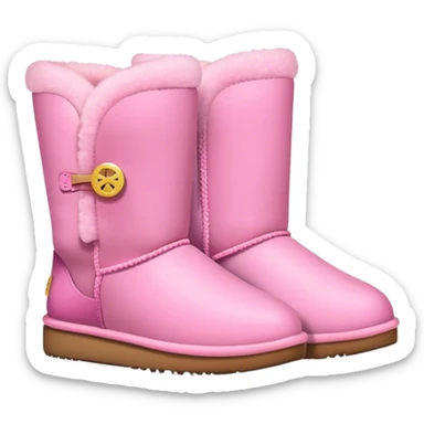 pink uggs sticker