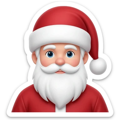 Santa Claus tanfong sticker