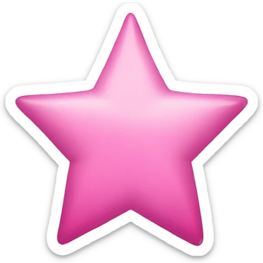 Pink star sticker texture  sticker