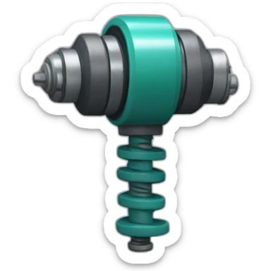 Shock absorber sticker