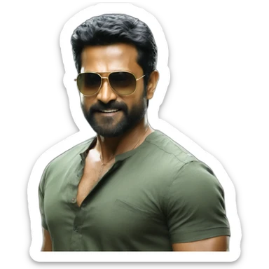 Surya in Vikram movie sticker