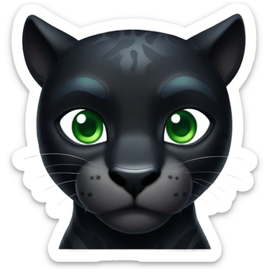 Black panther  sticker
