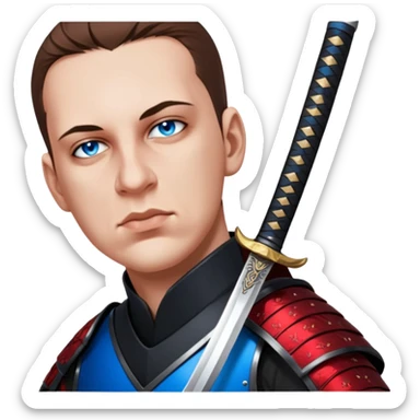 Katana Master sticker