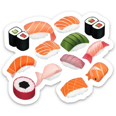 Sushi sticker
