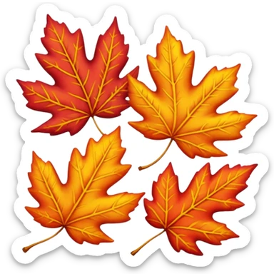Autumn vibe sticker