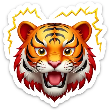 👹+⚡️+🐅 sticker