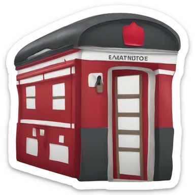 Cabine rouge Londres  sticker