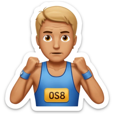 finish line race bob sticker