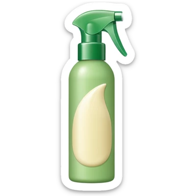 green cream skincare spray sticker