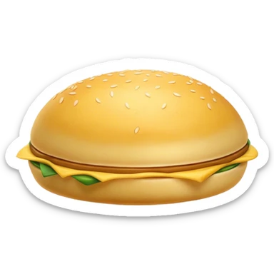 Colombian Arepa Cinematic Realistic Colombian Arepa Dish Emoji, depicted as a single, golden arepa with a crisp exterior and soft interior, rendered with lifelike textures and warm, inviting lighting. sticker