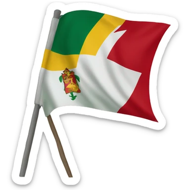 emirate of sicily flag sticker