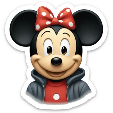 mickey mouse  sticker