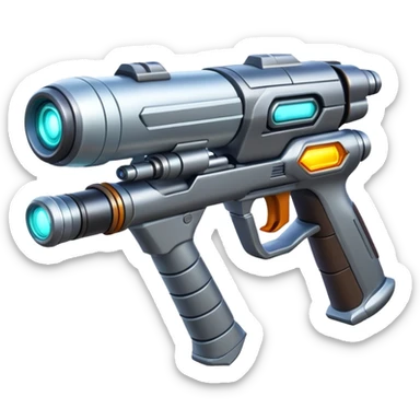 Ratchet and Clank laser gun sticker