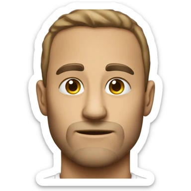 Guy tha wants to know something  sticker