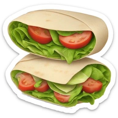 healthy wrap sticker
