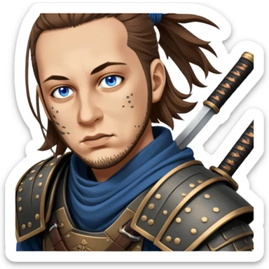 Samurai Ronin sticker