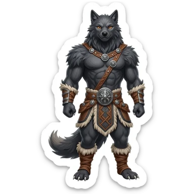 Fenrir nordische Mythologie sticker