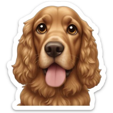 Cocker sticker