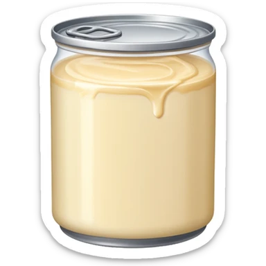 condensed milk sticker