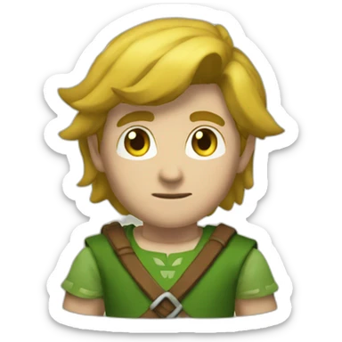 Link from totk sticker