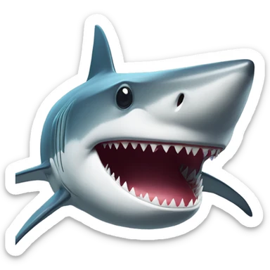 Requin amoureux  sticker