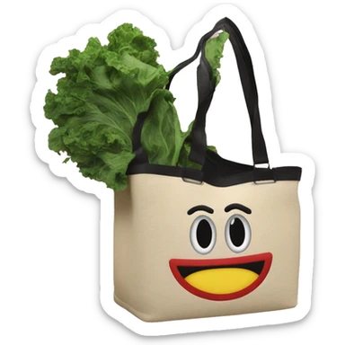 GCDS comma Bag sticker