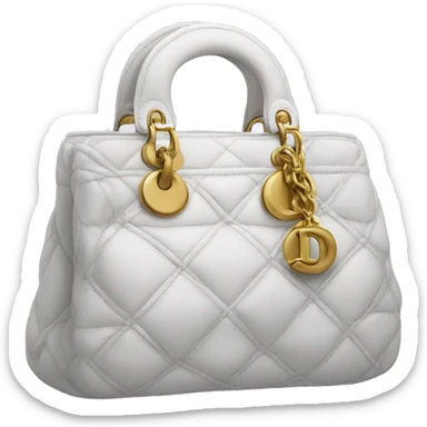 dior bag sticker