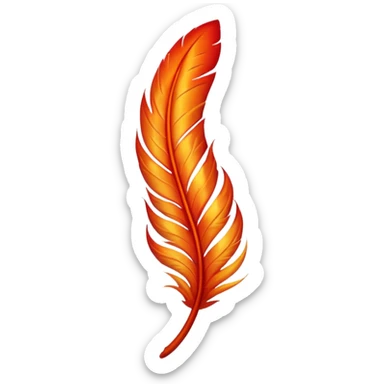 PHOENIX FEATHER sticker