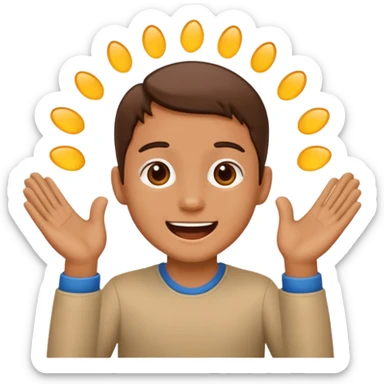 with applause please sticker