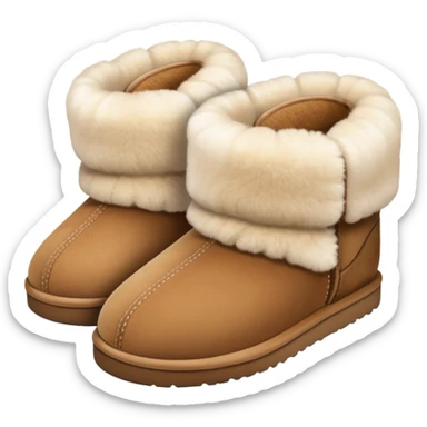 UGG slippers sticker
