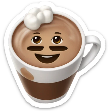 Hot chocolate  sticker