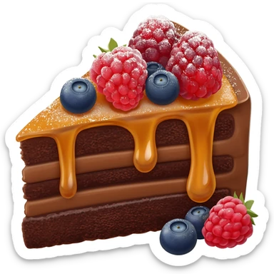 Cake sticker