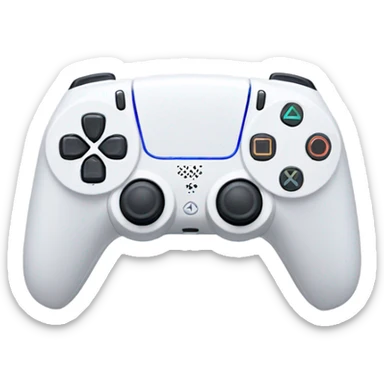 PlayStation 5 in white sticker