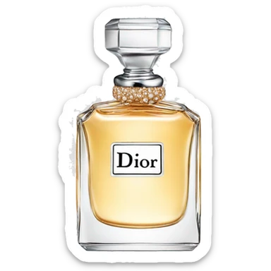 Dior perfume sticker